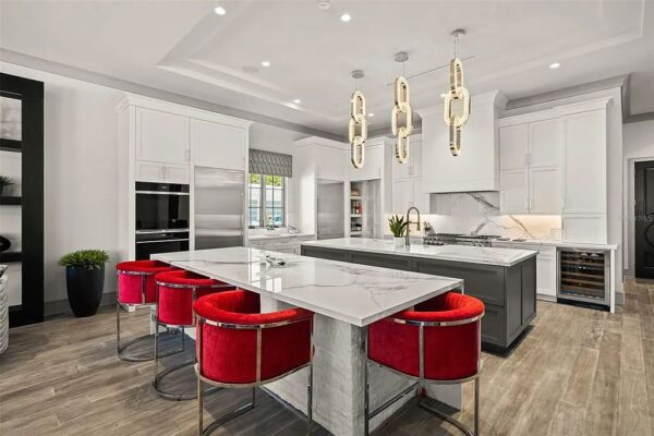 Photo inspiration: Gallery Detail: Luxury Lakefront Mansion With Private Basketball Court And Stunning