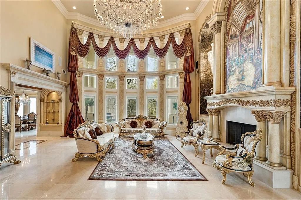 Luxurious Mansion on 1.5 Acres of Serene Paradise in Johns Creek, GA Priced at $3,199,990