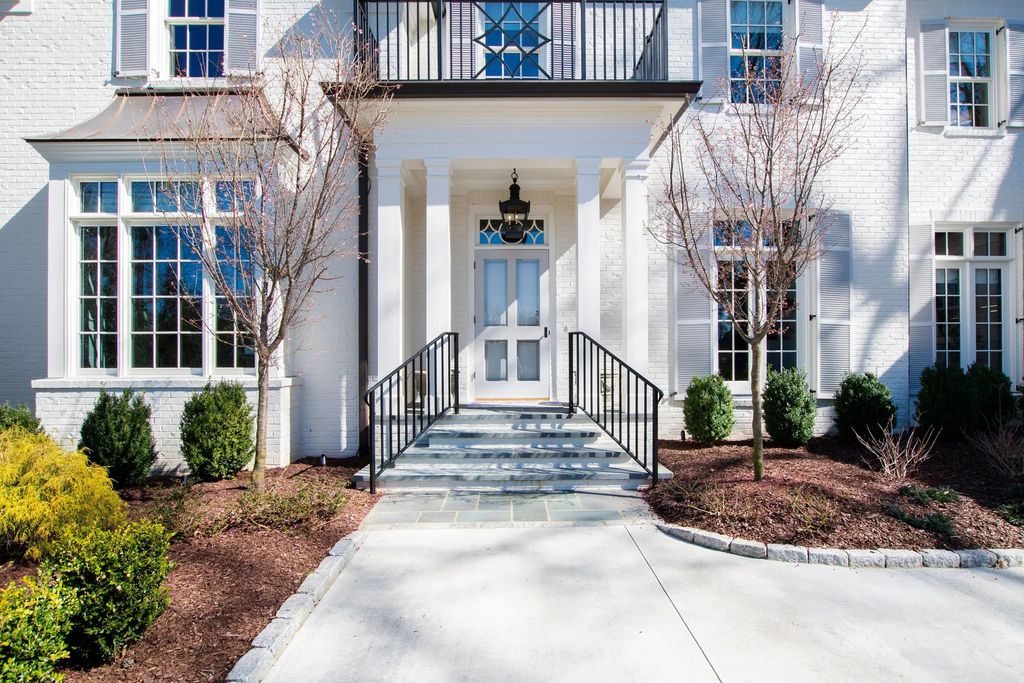 The House in Raleigh has large, beautifully landscaped back yard includes privacy fence, slate patio, and wood-burning fireplace with sitting area, now available for sale. This home located at 3910 Stratford Ct, Raleigh, North Carolina