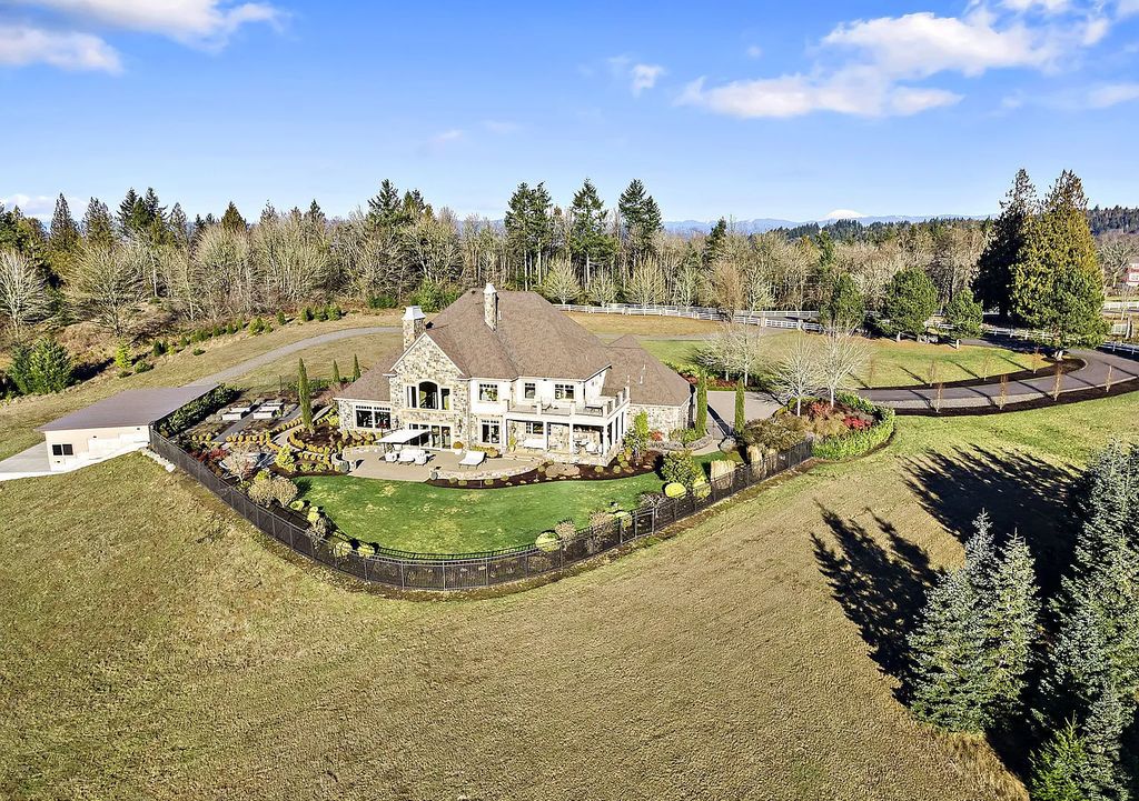 The Estate in Portland is a luxurious home featuring rich amenities, large living spaces and soaring ceilings to offer spectacular sunset and panoramic views now available for sale. This home located at 12955 NW Skyline Blvd, Portland, Oregon; offering 04 bedrooms and 05 bathrooms with 7,956 square feet of living spaces.