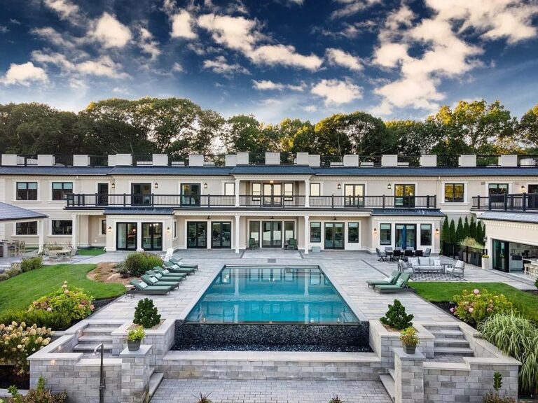 Perfect Blend of Classic and Contemporary Style, Stunning Manchester, MA Manor Asking for $14.995M