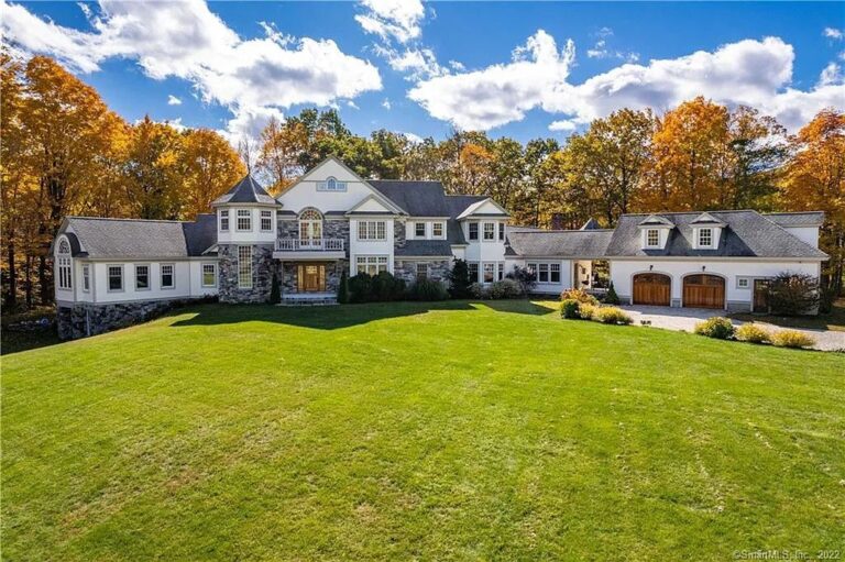 Providing the Ultimate Experience in Comfort, Elegance, and Natural Beauty, This Magnificent Estate in North Granby, CT Lists at $6.2M