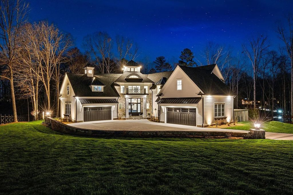 The Estate in Mooresville is designed by Patrick Joseph Distinctive Homes, a premier builder with a reputation for constructing some of the most exquisite residences, now available for sale. This home located at 103 Saylors Watch Ln, Mooresville, North Carolina