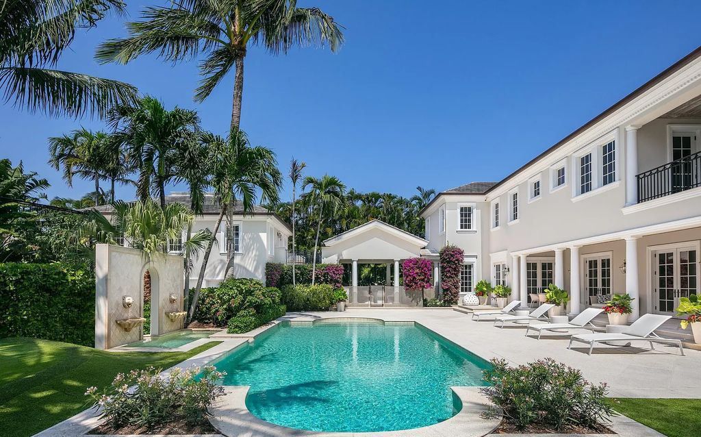 Welcome to 720 N County Road, Palm Beach, Florida - a stunning 6BR/6.2BA Near North End estate that boasts exceptional finishes and no detail overlooked. This gorgeous home sits on a fantastic oversized lot and was built in 2005.