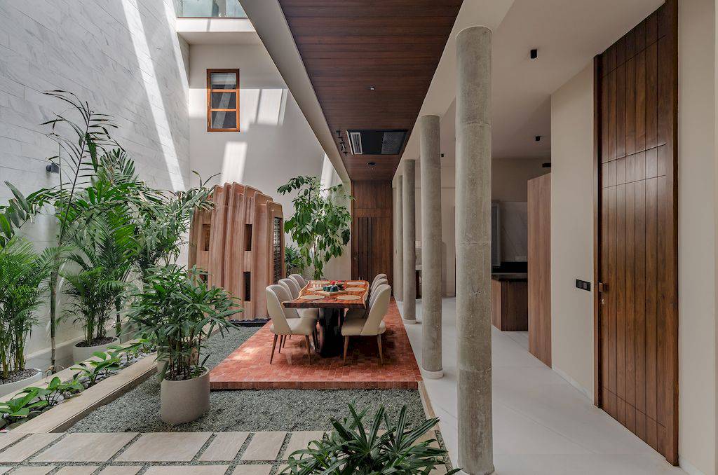 The Breathing House Inspired by Ghumbaj Shape by AANGAN Architects