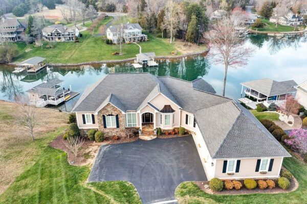 This $2.499m Waters Edge Custom Built Home In Penhook, Va Offers 