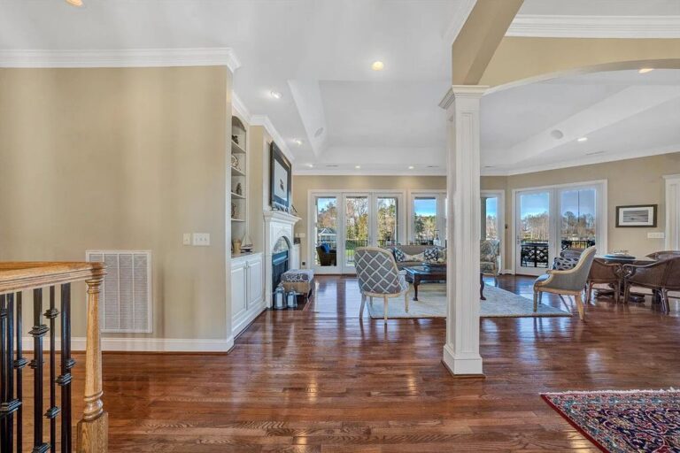This 2.499M Waters Edge Custom Built Home in Penhook, VA Offers