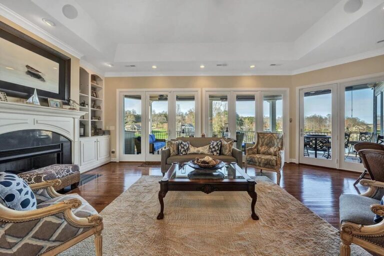 This 2.499M Waters Edge Custom Built Home in Penhook, VA Offers