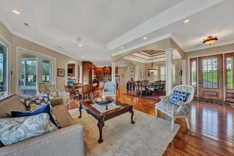 This 2.499M Waters Edge Custom Built Home in Penhook, VA Offers