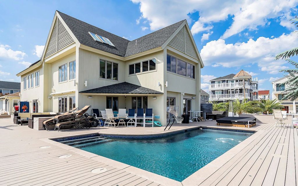 The Estate in Toms River is a luxurious home featuring many custom details in an open layout, designed for entertaining now available for sale. This home located at 3465 Maritime Drive, Toms River, New Jersey; offering 06 bedrooms and 05 bathrooms with 4,760 square feet of living spaces.