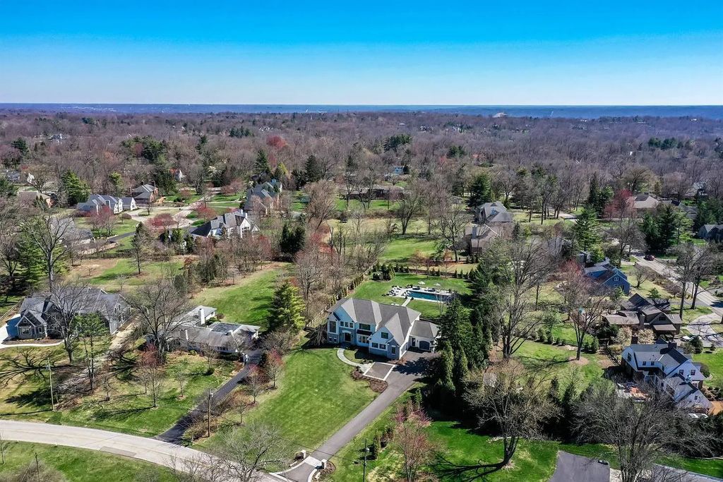 The Estate in Cincinnati is a luxurious home where every space is a perfect corner for relaxing now available for sale. This home located at 5305 Graves Rd, Cincinnati, Ohio; offering 05 bedrooms and 06 bathrooms with 6,538 square feet of living spaces. 