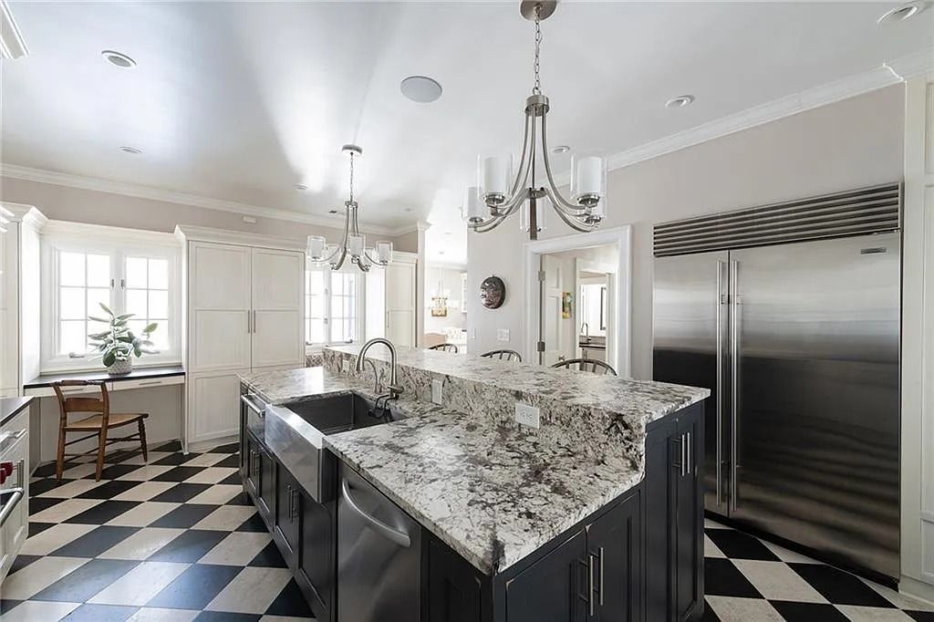 The House in Atlanta is loaded with priceless, perfectly architectural features, now available for sale. This home located at 3565 Haddon Hall Rd NW, Atlanta, Georgia