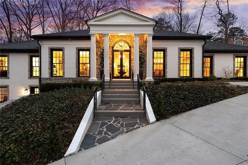 The House in Atlanta is loaded with priceless, perfectly architectural features, now available for sale. This home located at 3565 Haddon Hall Rd NW, Atlanta, Georgia