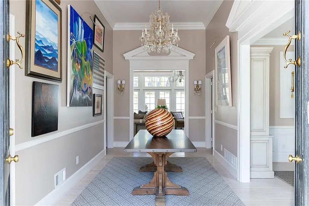 The House in Atlanta is loaded with priceless, perfectly architectural features, now available for sale. This home located at 3565 Haddon Hall Rd NW, Atlanta, Georgia