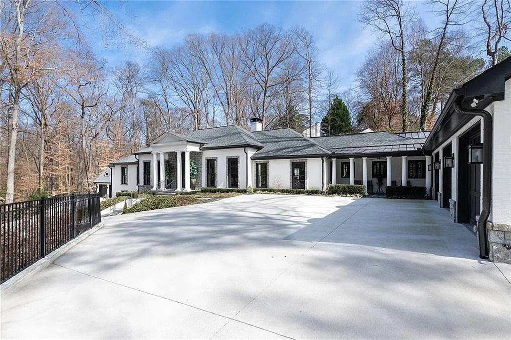 The House in Atlanta is loaded with priceless, perfectly architectural features, now available for sale. This home located at 3565 Haddon Hall Rd NW, Atlanta, Georgia