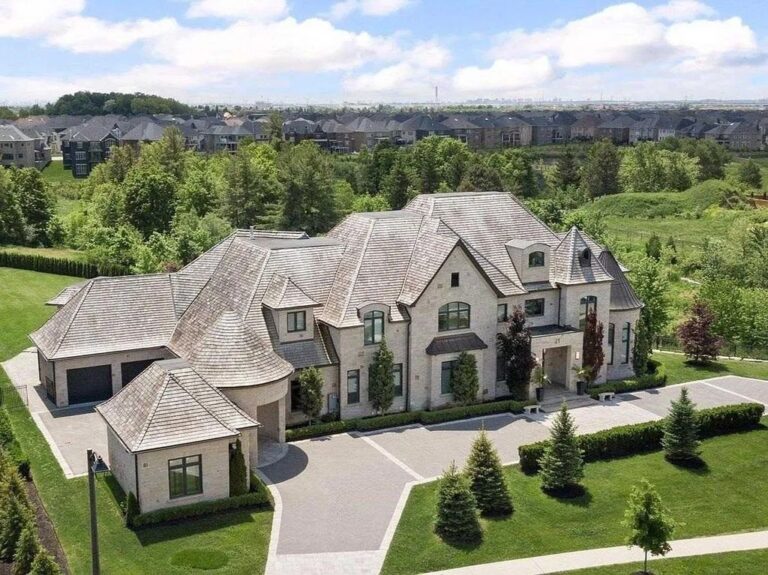 Truly An Entertainers Delight! Modern Stately Residence Inspired By European Architecture in Ontario Listing for C$8.99M