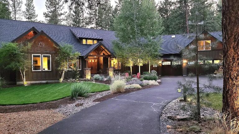 Walk Out the Backyard of this $2,390,000 Beautiful and Secluded Home in Bend, OR to Enjoy the Forest and Wildlife