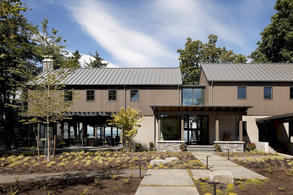 Whidbey Farmhouse, a Nature-inspired Oasis by DeForest Architects