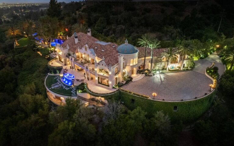 An Opulent Andalusian-style Beverly Hills Masterpiece on 3.60 Acres Lot with Endless Luxury Amenities