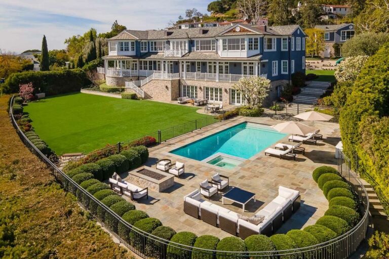 The Most Spectacular Estate in The Premier Section of the Palisades Riviera with Incredible Views for $64 Million