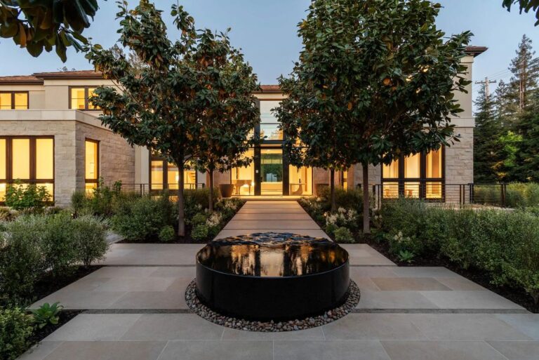 Luxury Atherton Estate on 1.3 Acres with CustomCurated Features and