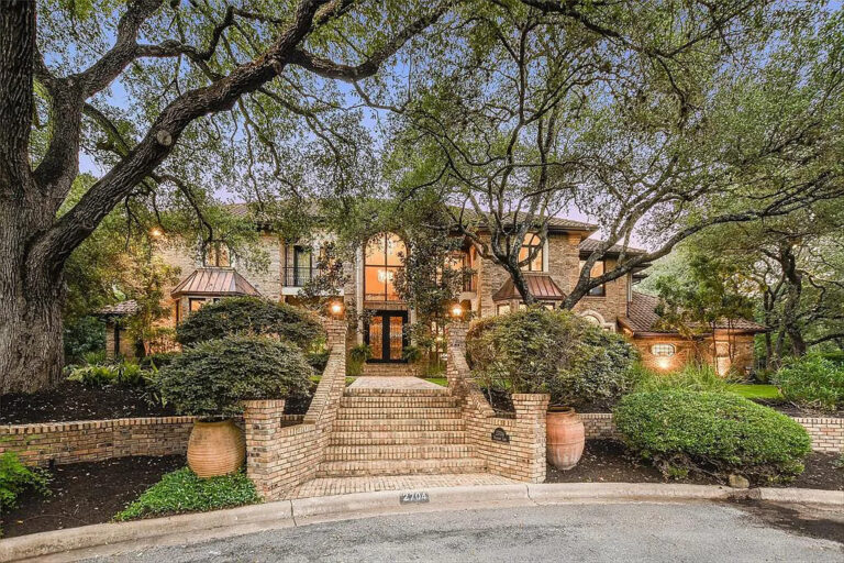 Unmatched Imposing Home in Austin Compared As Reminiscent Of An European Estate Hits The Market For $5,750,000