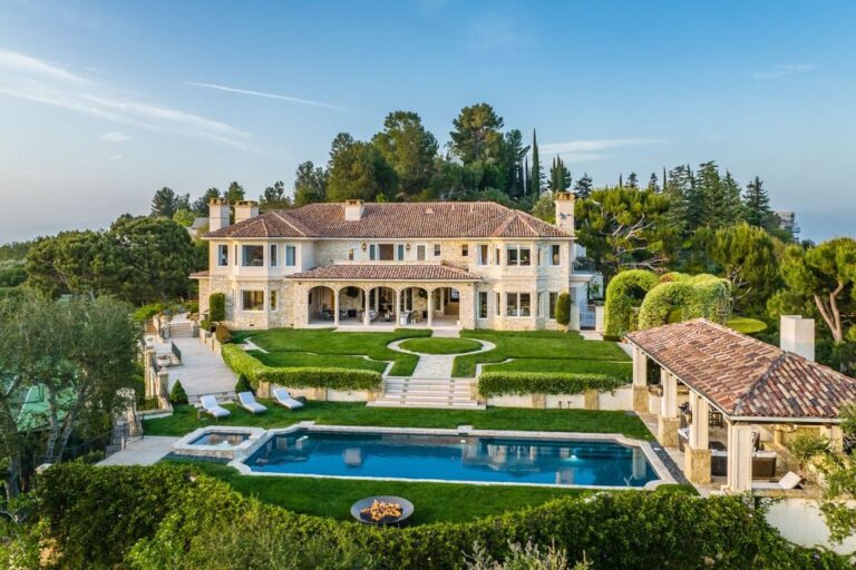 Spectacular Bel-Air Villa with Stunning Views and Endless Amenities Asking for $42,500,000
