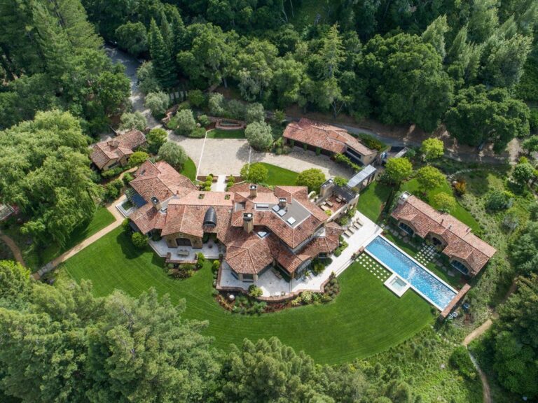 Stunning Italian Villa on Prime Woodside Location Offered at $22.5 Million