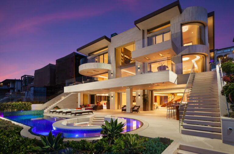 Unwind in Luxury with This Exceptional Oceanfront Property in Dana Point Asking $55 Million