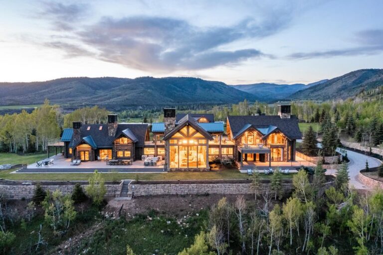Off-the-Grid Luxury Mountain Estate on 49 Acres with National Forest Access and Private Helipad in Heber City, Utah Seeks for $22.5 Million