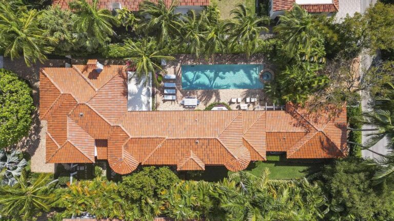 A Magnificent $25 Million Mediterranean Estate on Barton Avenue in Palm Beach, Florida
