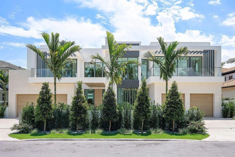 Awe-Inspiring Design Meets Waterfront Serenity in This $29.5 Million Boca Raton Estate