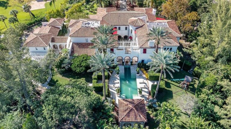 Beyond Your Wildest Dreams with $69.9 Million Tuscan-Style Villa in Coral Gables Awaits