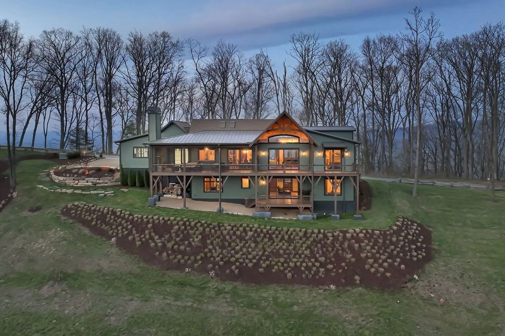 Breathtaking Beauty: Your $3.4M Post-and-Beam Stone Retreat with Sweeping Views of Nature's Masterpiece