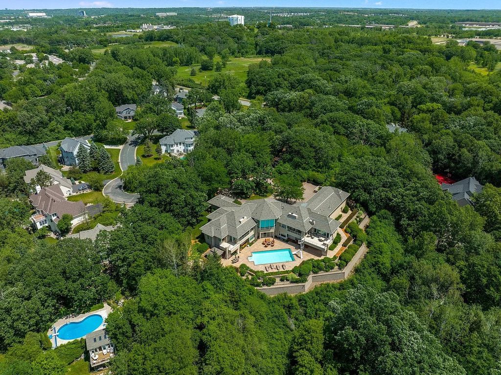 Contemporary Eagan, MN Home with a Perfect Blend of Nature and Luxury -  Featuring Breathtaking Views and High-End Amenities Asking $2.499M