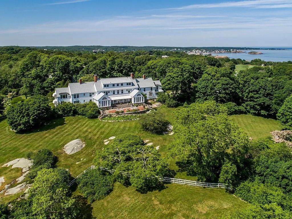 Cranberry Hill Estate: Secluded 28-Acre Ocean View Retreat in Gloucester, MA - Listed at $3.722M