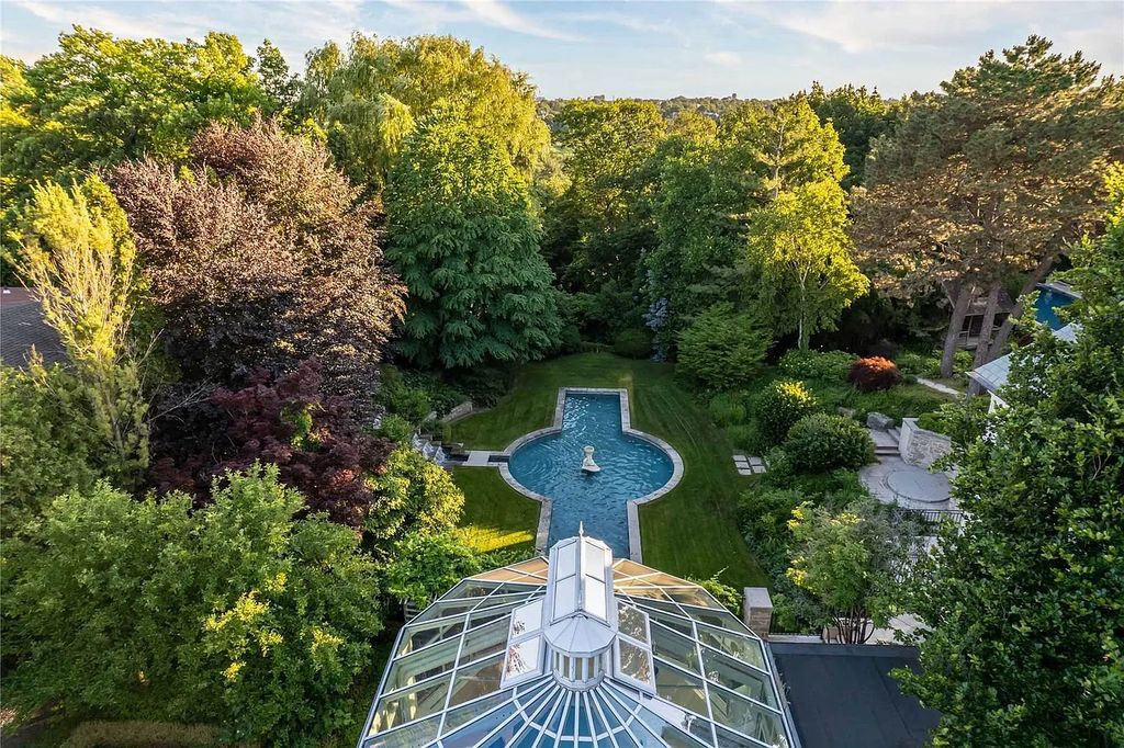 Embrace the Ultimate in Urban Living at This French-Inspired Estate in Toronto's Most Exclusive Community, Offered at C$23.88M