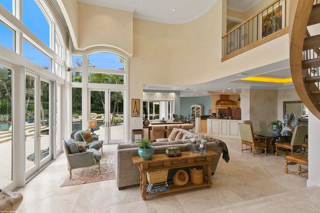 Looking for a luxury home in Hobe Sound, Florida? Look no further than this stunning 5-bedroom house located at 491 S Beach Road. Built in 1997, this property boasts elegance and modernity with a spacious living area of 6,513 square feet and a lot size of 2.09 acres.