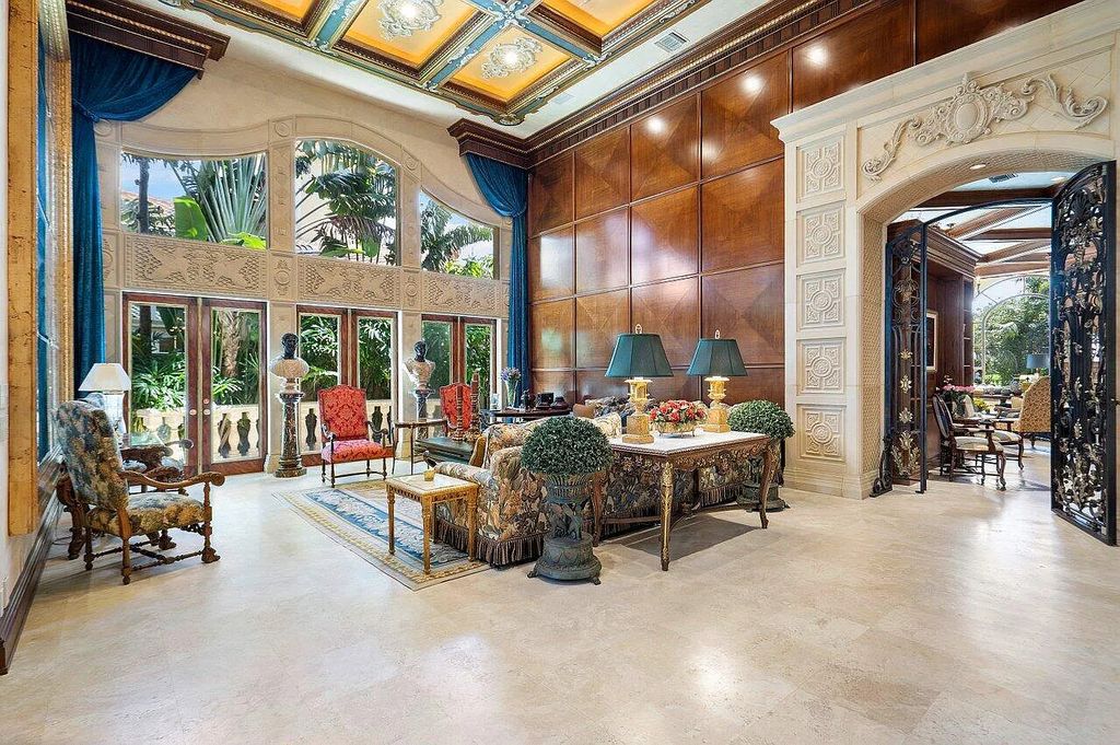 Welcome to 428 Addison Park Lane, Boca Raton, Florida, a luxurious Country French home located on the golf course of the legendary Boca Raton Resort. This single-story gem boasts 4 bedrooms, 5 bathrooms, 4,510 sqft of living space, and stunning moldings and ceiling finishes.