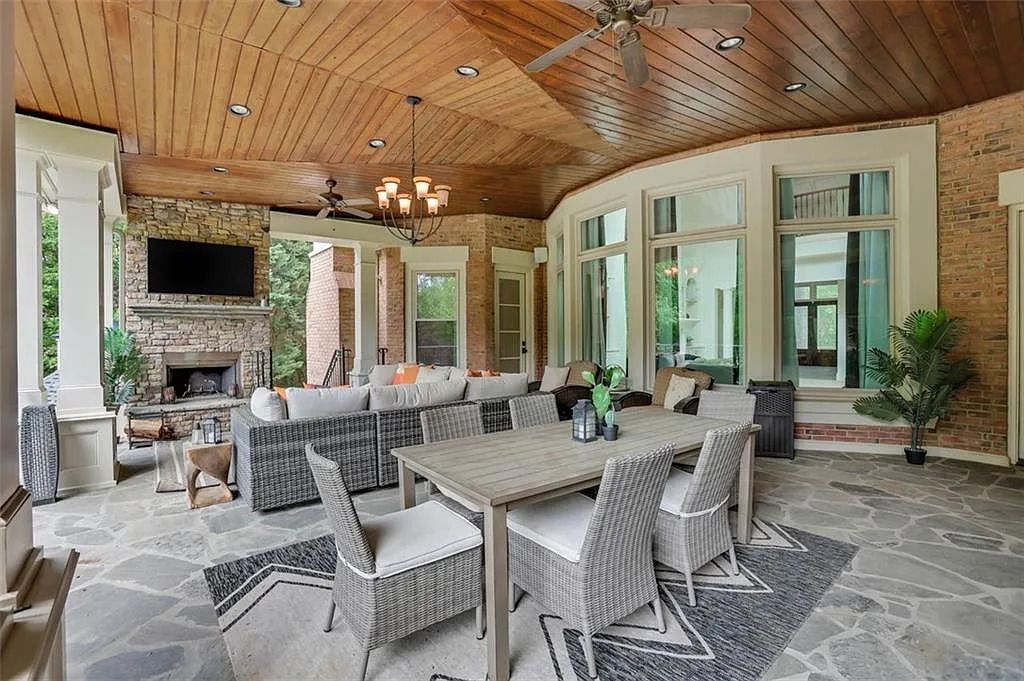 Listed at $3.2M, Luxurious Gated Property in Duluth, GA Featuring Exceptional Finishes and Architectural Design