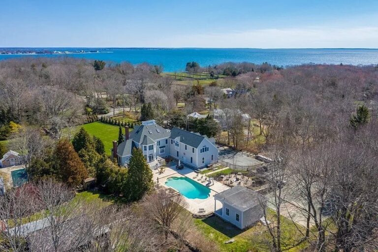 Luxurious Estate with Meticulously Landscaped 1.07 Acres and Stunning  South Dartmouth Views, Listed for $2.2 Million – Your True Summer Oasis!