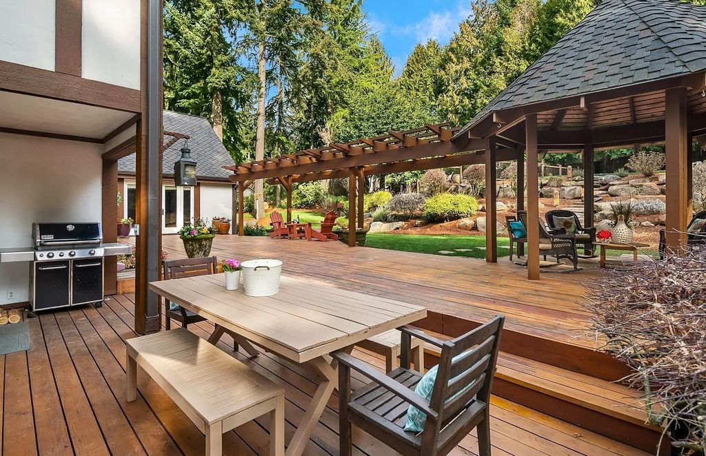Magnificent Tudor-Style Estate in Bellevue, WA with Stunning Architecture Features, and Quality Craftsmanship Listed at $4.2M