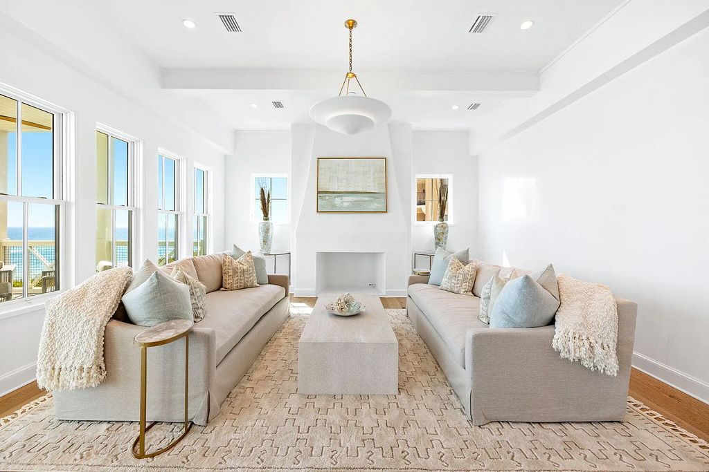 Discover an extraordinary legacy estate in 8364 E County Highway 30a, Inlet Beach, Florida featuring 9 bedrooms, 10 baths, and 7,966 sqft of living space with impeccable coastal design by Allison Ramsey and interiors by Erika Powell at Urban Grace Design.