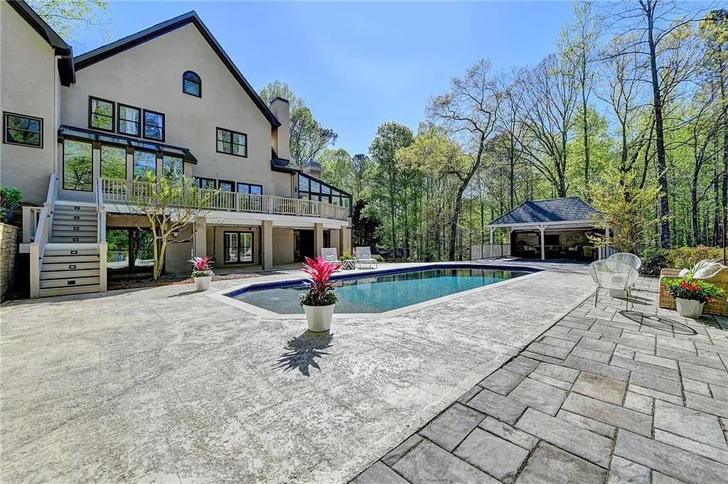 Milton, GA - Tranquility at Its Finest! Unique Private Country Estate on 7 Acres for $2.7M