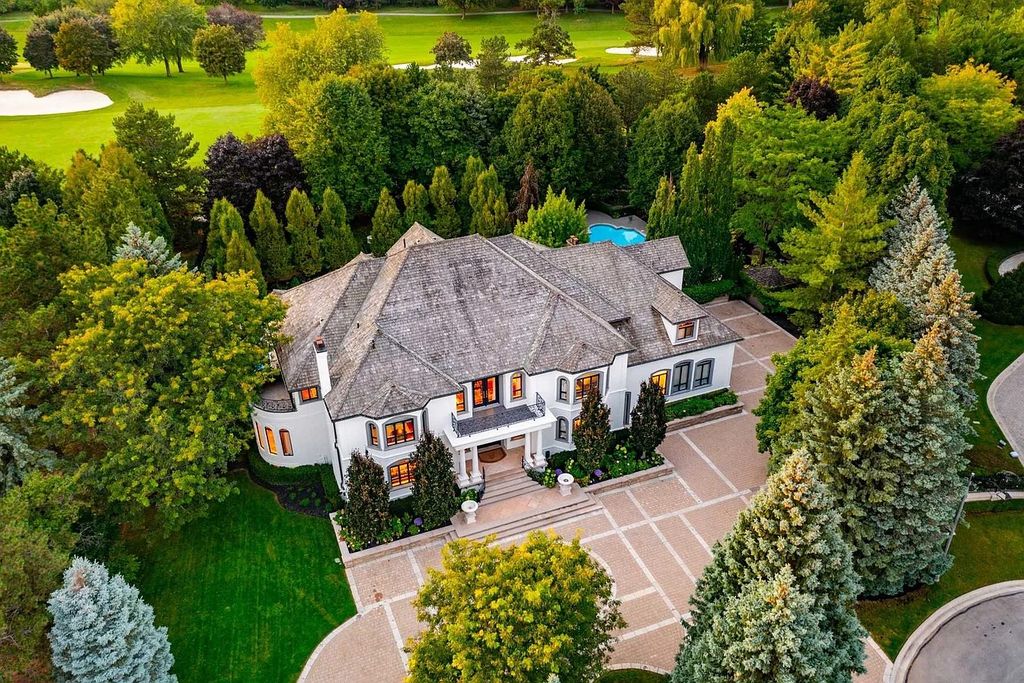 One-of-a-Kind Grand Custom-Built Mansion in Ontario with Unparalleled Craftsmanship Listed at C$11,995,000