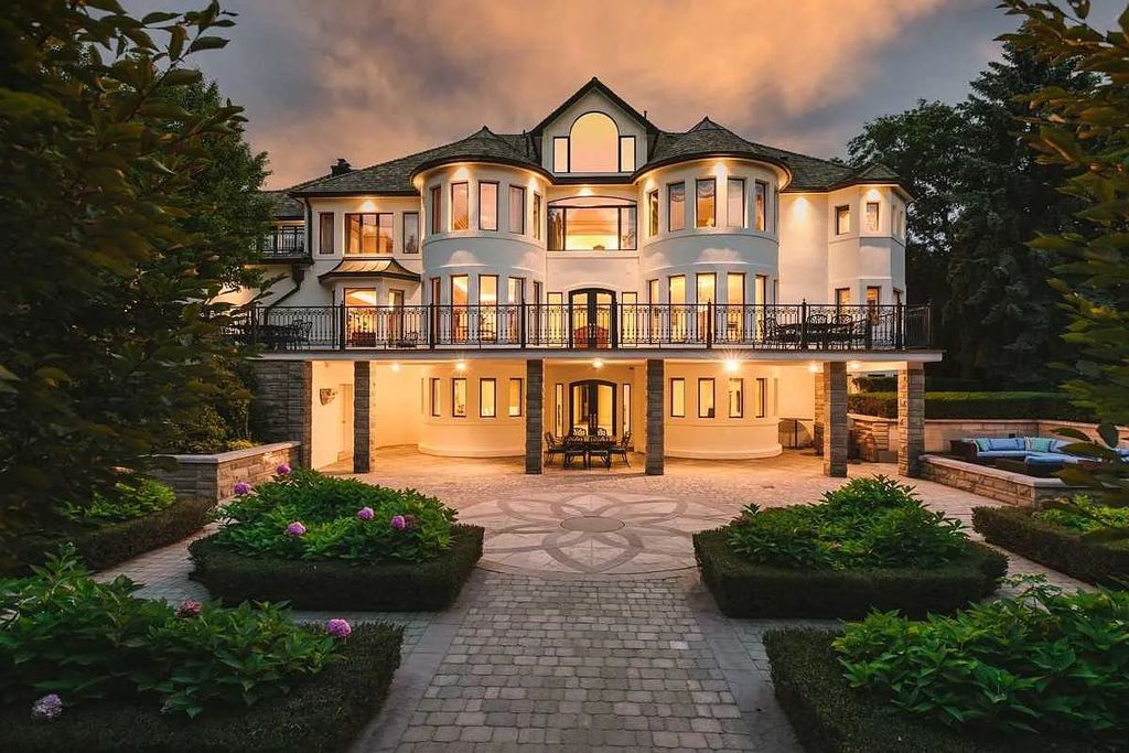 One-of-a-Kind Grand Custom-Built Mansion in Ontario with Unparalleled Craftsmanship Listed at C$11,995,000