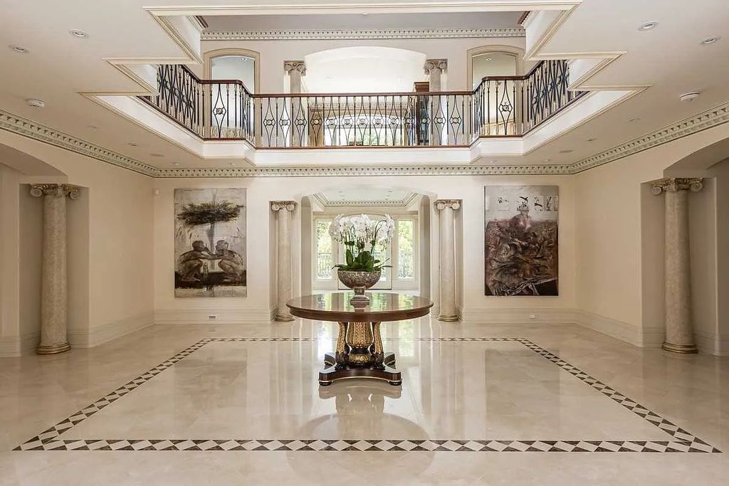 One-of-a-Kind Grand Custom-Built Mansion in Ontario with Unparalleled Craftsmanship Listed at C$11,995,000