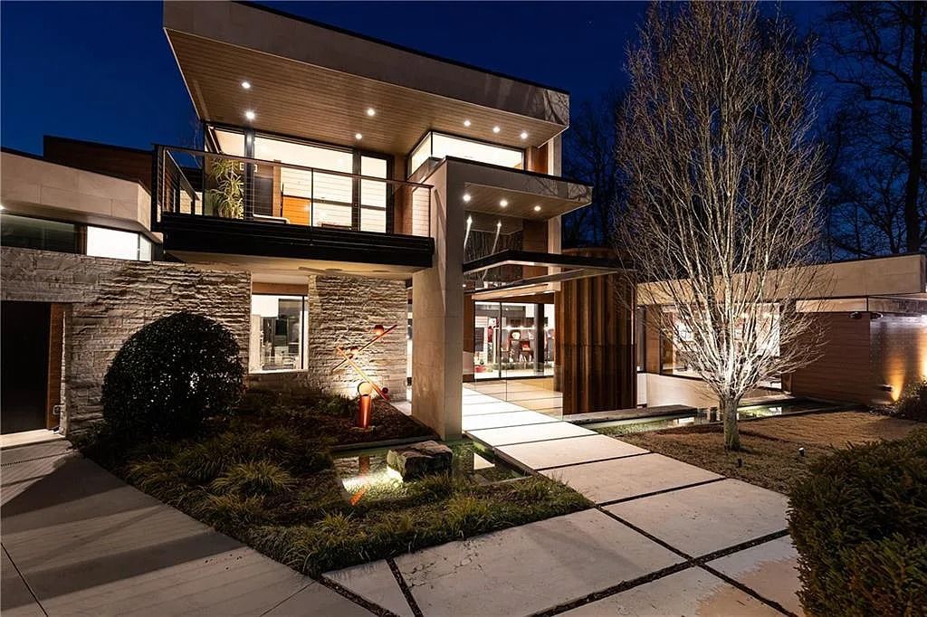 Sandy Springs, GA: Spectacular Ultra-Modern Home with Unmatched Lake Views for $15M
