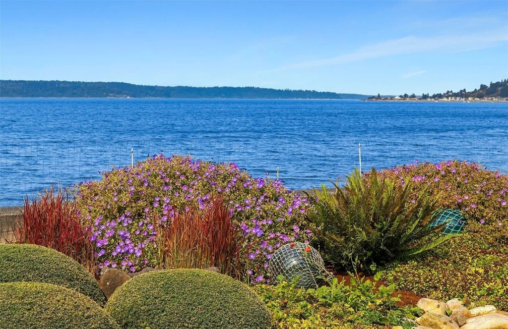 Savor the Beauty of a Tranquil Sanctuary Nestled Between Sky, Earth, and Water in Normandy Park, WA - Listed at $5.99M