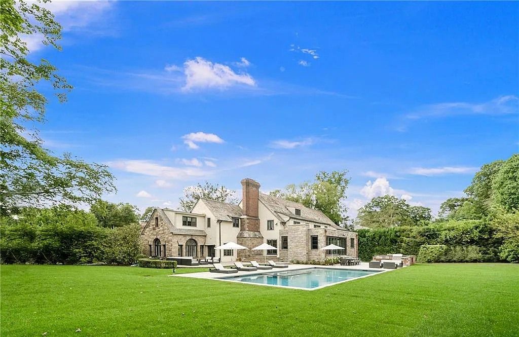 Scarsdale, NY's Iconic Tudor Home with 3 Levels of Modern Amenities, Exquisite Finishes, and Masterful Millwork for Sale at $6.8M
